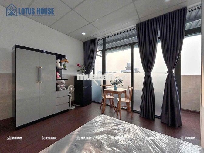STUDIO SIÊU ĐẸP - FULL NỘI THẤT - BAN CÔNG