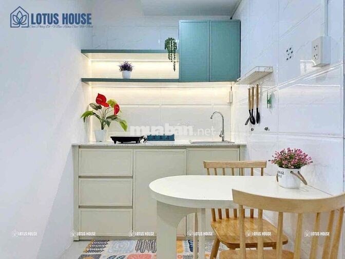 Căn Hộ 2PN 45m2 Tầng Trệt Tiện Lợi Full Nội Thất Mới Có Máy Giặt Riêng