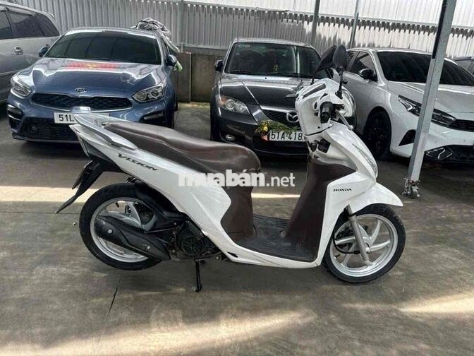 Honda Vision 110 Fi 2015 Trắng nâu bstp máy rin