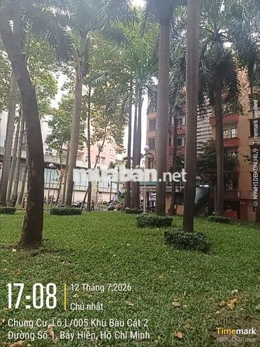Bán căn hộ chung cư đẹp tại Bàu Cát II, 2,7 tỷ, 55m2, sổ hồng