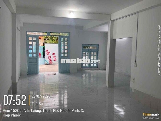 Nhà cho thuê giá 7tr5 NGUYÊN CĂN/ MẶT TIỀN HẺM XE HƠI/ SÂN TRC 36met