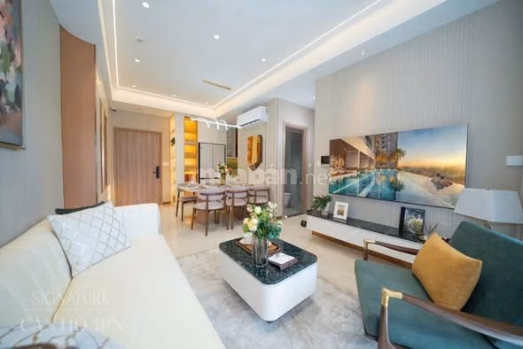 1.3 tỷ sở hửu căn hộ 62 m2 bàn giáo full nội thất