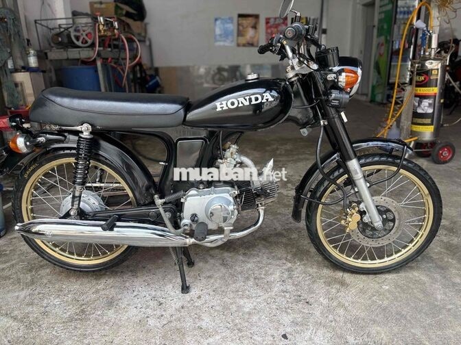 Honda 67 SS50E 1971 Đen Sườn Lốc Zin