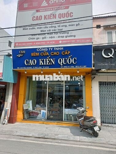Bán nhà mặt  tiền kinh doanh đường Hậu Giang (Quận 6)