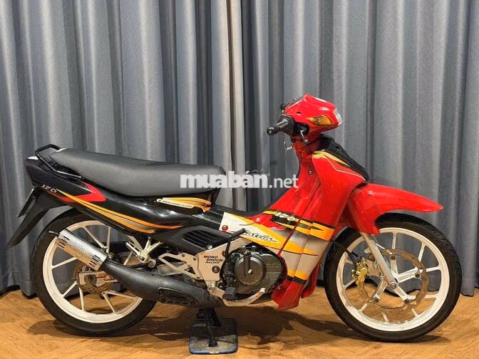 Suzuki Satria 2000 Đỏ, Đen, Vàng 120cc