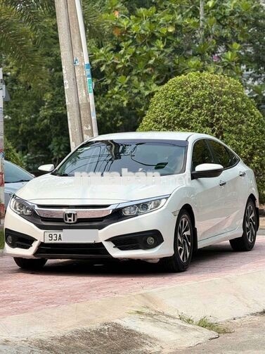 Honda Civic 2018 E 1.8 Bản Full Option Trắng