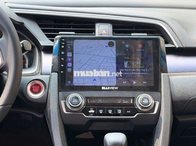 Honda Civic 2018 E 1.8 Bản Full Option Trắng