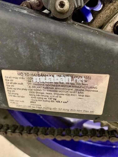 Yamaha R15 V4 2022 Xanh GP odo 9900 km xe đẹp keng