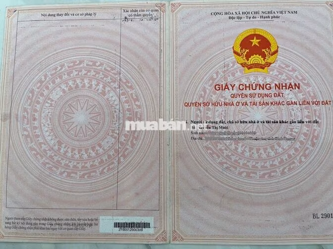 Đất diện tích lớn hơn 1.3 mẫu - 2 mặt tiền - Hóc Môn- chỉ 4.5 triệu/m2