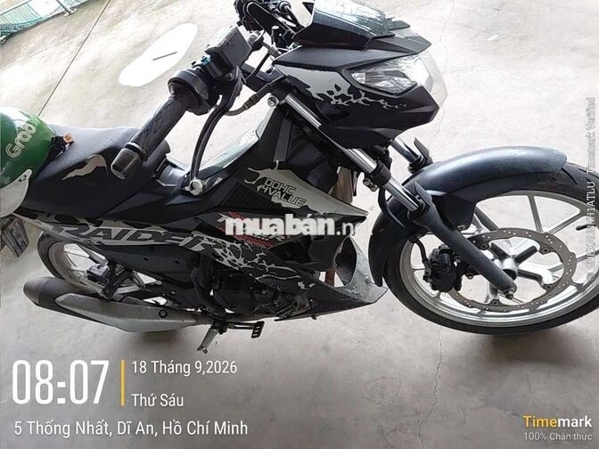 Suzuki Raider Đen Nhập khẩu
