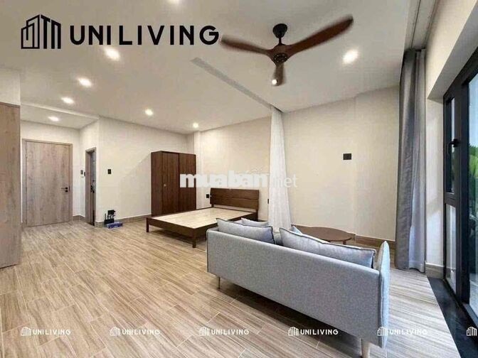 CHDV full nội thất bếp xa, ban công, máy giặt riêng ngay cv HVT