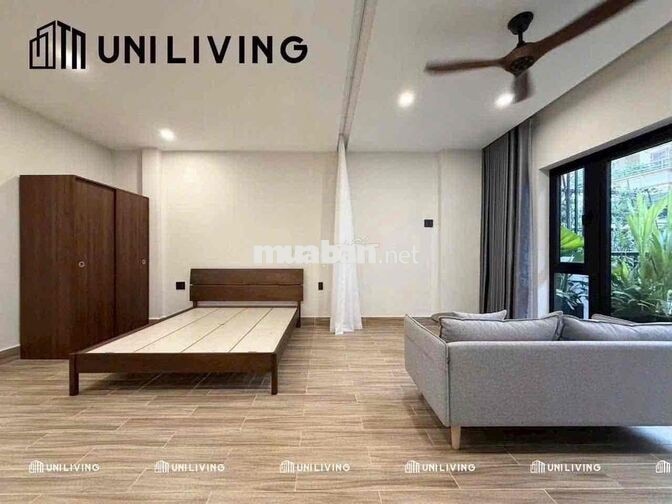 CHDV full nội thất bếp xa, ban công, máy giặt riêng ngay cv HVT