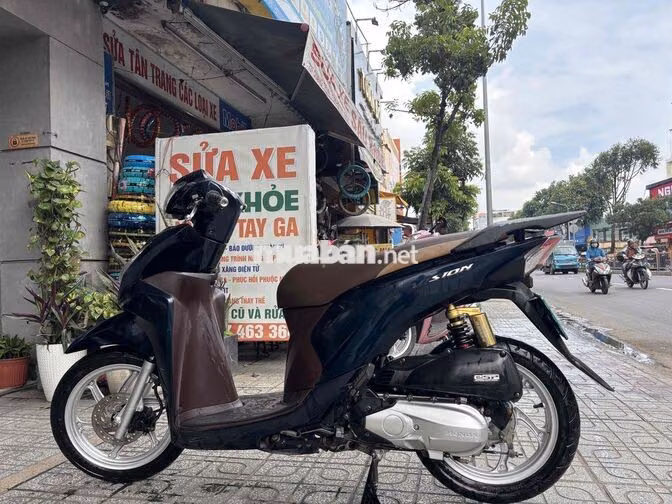 Honda Vision 2020 Xanh nâu bạc Smartkey