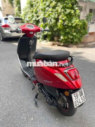 Piaggio Vespa 50cc 2022 màu Đỏ vỏ theo xe đủ gtdd