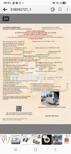 Mercedes-Benz Sprinter 311 CDI 2005 Bạc