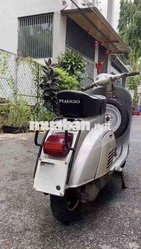 Piaggio Vespa Smallframe 100 Bạc