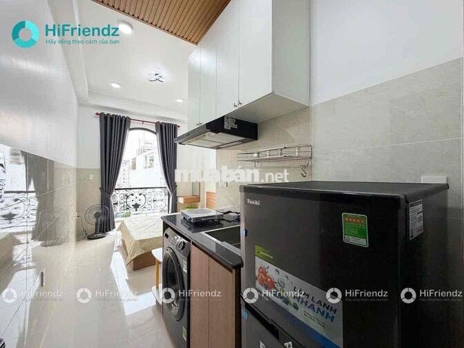 CHO THUÊ PHÒNG STUDIO BAN CÔNG FULL NỘI THẤT LÂM VĂN BỀN LOTTE MART