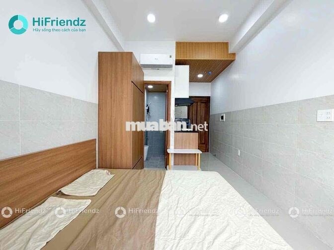 CHO THUÊ PHÒNG STUDIO BAN CÔNG FULL NỘI THẤT LÂM VĂN BỀN LOTTE MART