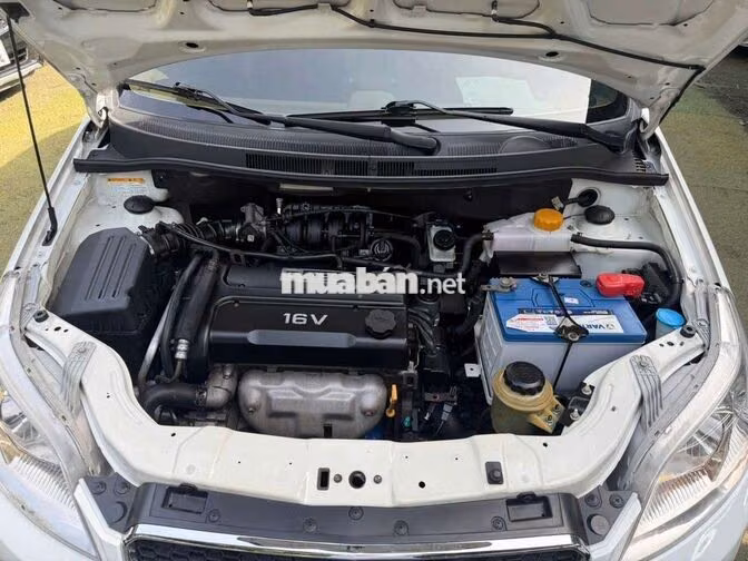 Chevrolet Aveo 2018 Số sàn 86000 km Trắng