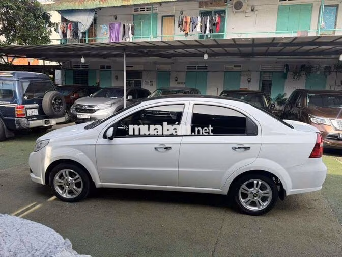 Chevrolet Aveo 2018 Số sàn 86000 km Trắng