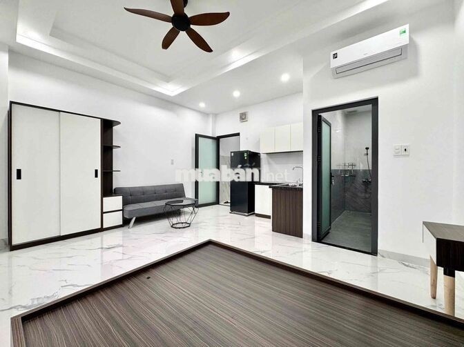CĂN HỘ STUDIO CAO CẤP MỚI XÂY- FULL NỘI THẤT CÓ CỬA SỔ TRỜI-THANG MÁY
