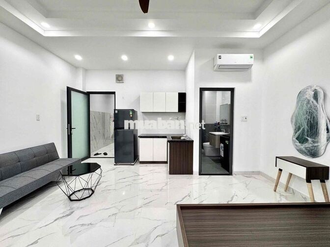 CĂN HỘ STUDIO CAO CẤP MỚI XÂY- FULL NỘI THẤT CÓ CỬA SỔ TRỜI-THANG MÁY