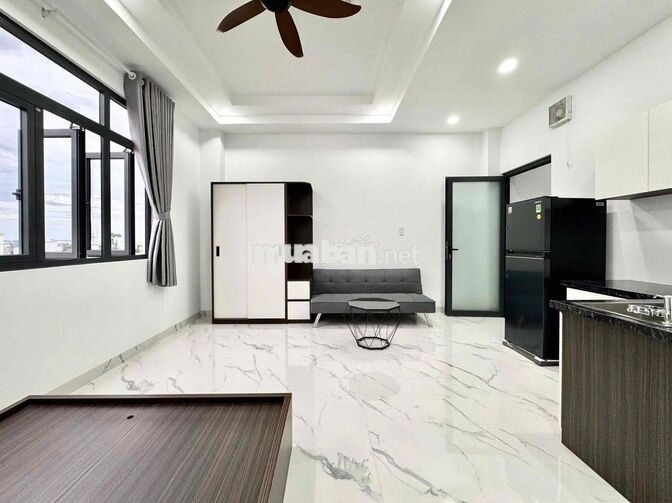 CĂN HỘ STUDIO CAO CẤP MỚI XÂY- FULL NỘI THẤT CÓ CỬA SỔ TRỜI-THANG MÁY