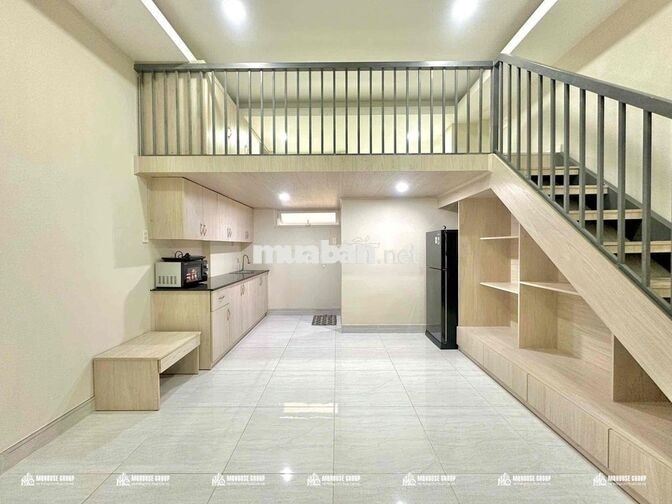 CĂN HỘ DUPLEX gác cao FULL NT - đối diện ETOWN CỘNG HOÀ gàn CV HVT