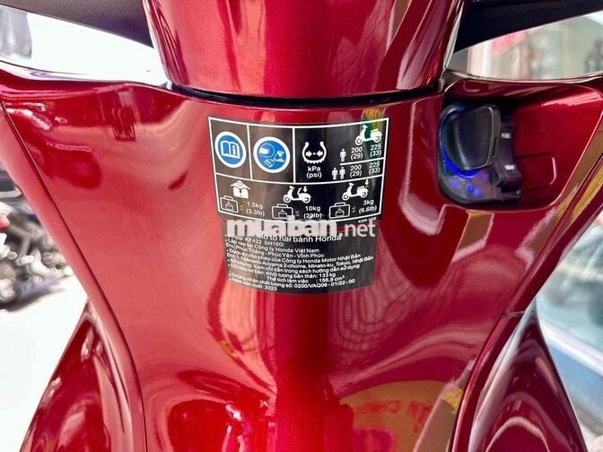 Honda Sh 160 cbs 2023 màu Đỏ