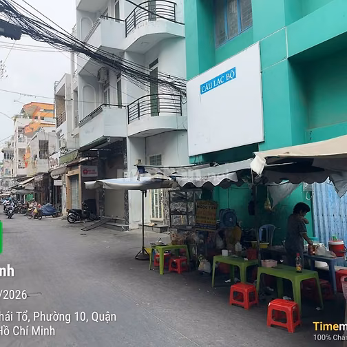 CHỦ GIẢM SẬP SÀN, 105M2 NHÀ NỞ HẬU, HẺM 8M LÝ THÁI TỔ QUẬN 10