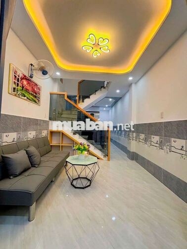 Nhà TL15 gần chung cư Thạnh Lộc và ngã tư vườn lài