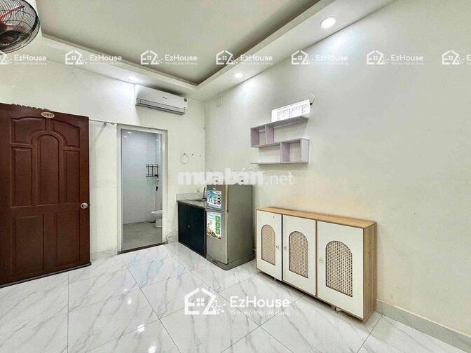 Phòng trọ studio giá rẻ sẵn máy lạnh - thang máy - ĐH Công Thương