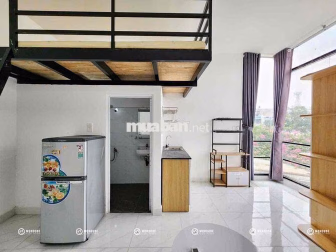 CHO THUÊ PHÒNG GÁC DUPLEX RỘNG GẦN ĐH VĂN LAN/ HỌC VIỆN CÁN BỘ UTH UEF