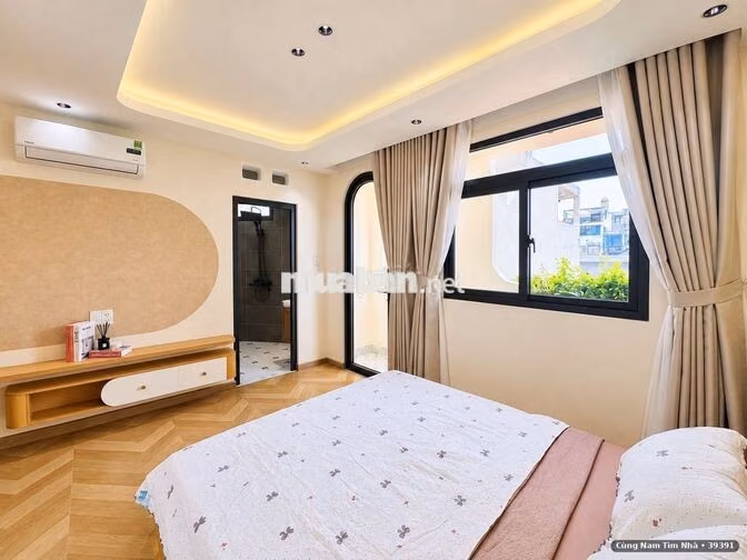 NHÀ 5 TẦNG THỐNG NHẤT GÒ VẤP – 4PN – NGANG 6M – XE HƠI 3 BƯỚC