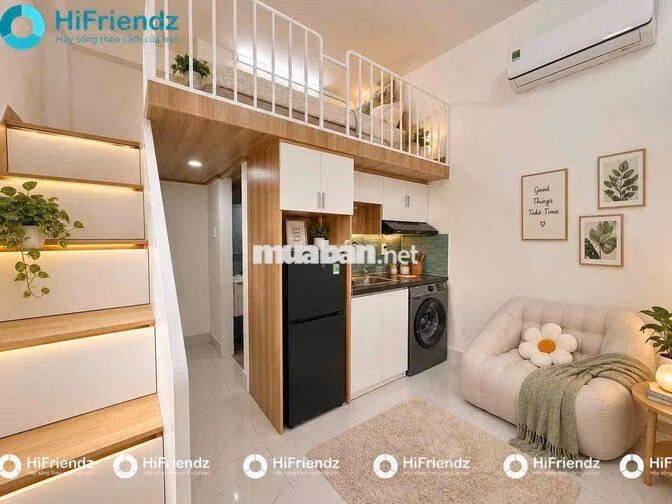 CHO THUÊ PHÒNG LUXURY MÁY GIẶT RIÊNG GẦN ĐH VĂN LANG - CÔNG NGHIỆP