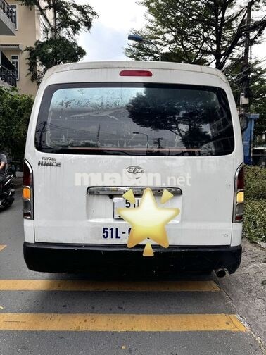 Toyota Hiace Cá Mập 2005 Trắng Máy dầu