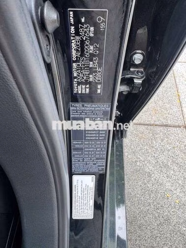 Lexus ES250 2025 Đen 2 vạn km
