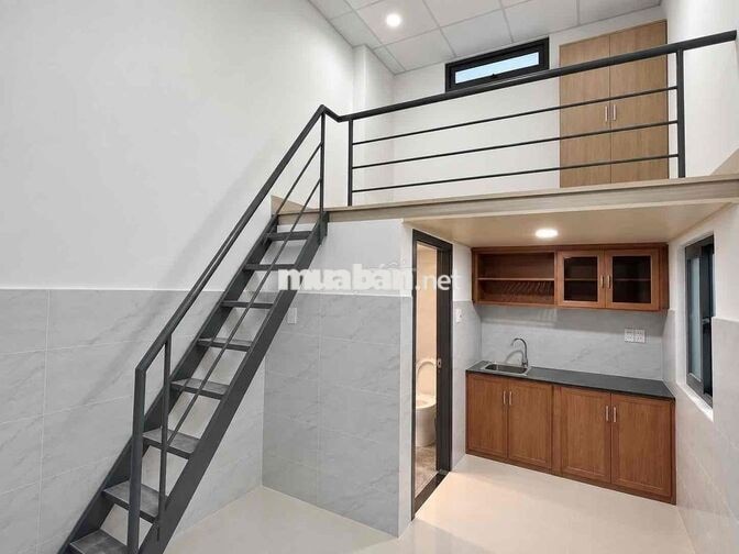 CHO THUÊ PHÒNG GÁC CAO 2M FULL NỘI THẤT GẦN ĐẠI HỌC VĂN HIẾN ĐẦM SEN