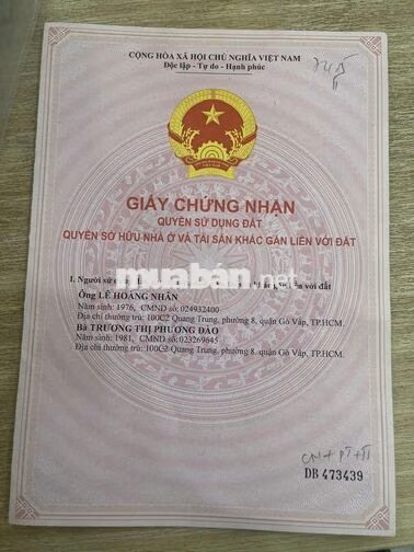 Bán đất HÀ HUY GIÁP & TX52 50M2 giá 2,75ty