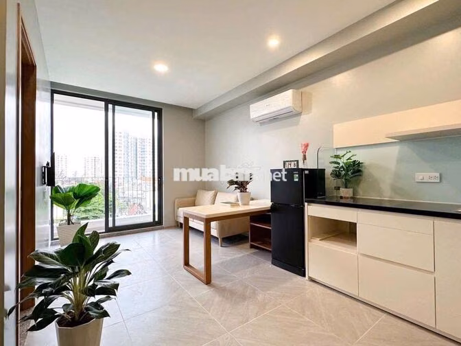 🏡CĂN HỘ 1PN 1PK BAN CÔNG 45M2_MÁY GIẶT RIÊNG GẦN CẦU CÔNG LÝ🏡