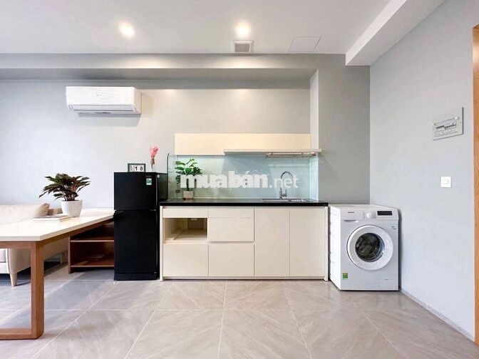 🏡CĂN HỘ 1PN 1PK BAN CÔNG 45M2_MÁY GIẶT RIÊNG GẦN CẦU CÔNG LÝ🏡