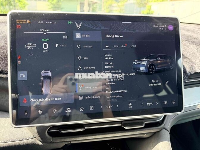 ✅VF9 Plus 2024 Đen 22.000km MUA PIN CATL SIÊU MỚI