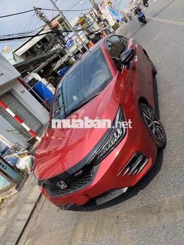 Honda City RS 2023 Đỏ Xăng 100km/5 lít