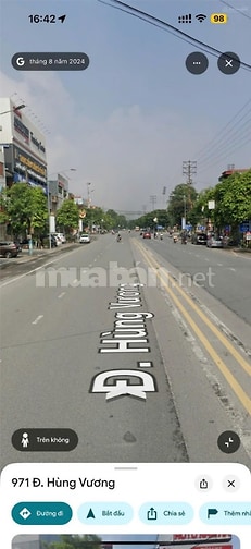 Bán đất mặt tiền kinh doanh  tặng nhà ở trung tâm tp Việt trì phú thọ