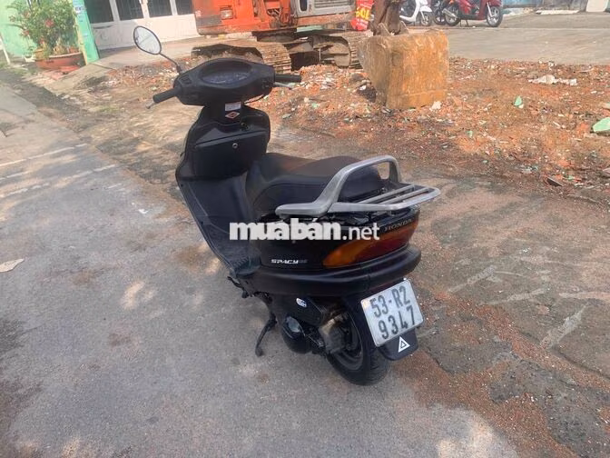 Honda Spacy Xe tay ga Cổ điển màu Đen
