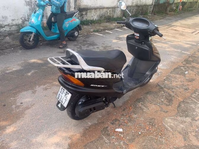 Honda Spacy Xe tay ga Cổ điển màu Đen