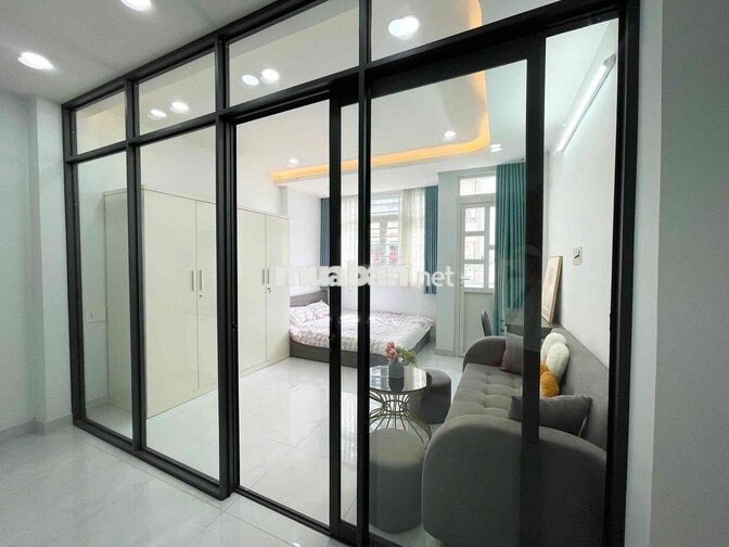 🔥Căn Hộ 1PH Ngủ Full NT - Ban Công - Máy Giặt Riêng - Ngay Cầu Thị Ngè