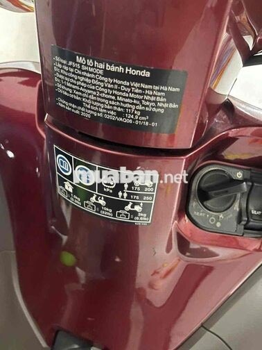 Honda SH Mode 2020 màu Đỏ