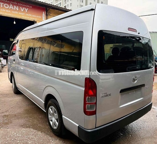 Toyota Hiace 2017 16 chỗ, máy xăng, cty XHĐ