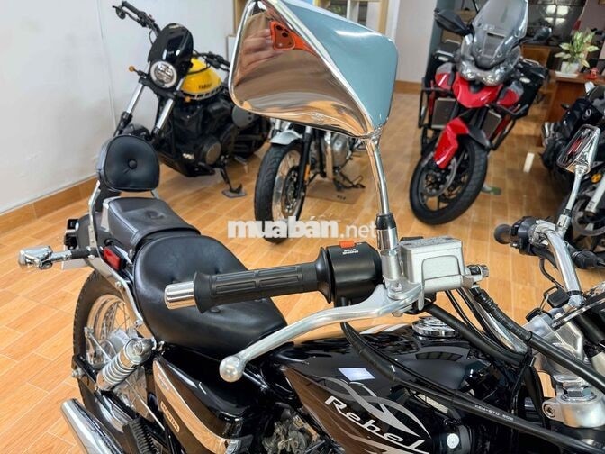 Honda Rebel 250 2016 Đen 1.000 dặm